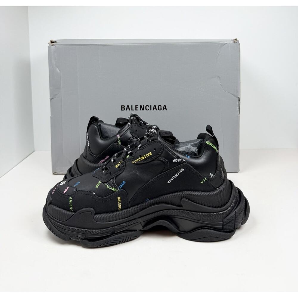 Size 39EU/6US - Balenciaga Triple S Multicolor Logo Sneakers🎨 New/Retail $1K! - Picture 6 of 9